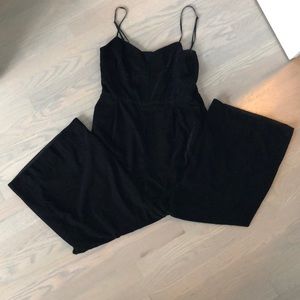 Jcrew velvet cropped jumpsuit - 4